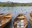 England_87 Rowing Boats on Derwent Water, Keswick, Lake District