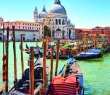 World_02 Gondolas with Santa Maria della Salute in Venice, Italy