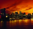World_20 Brooklyn Bridge and Manhattan at Sunset